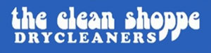 The Clean Shoppe Drycleaners logo